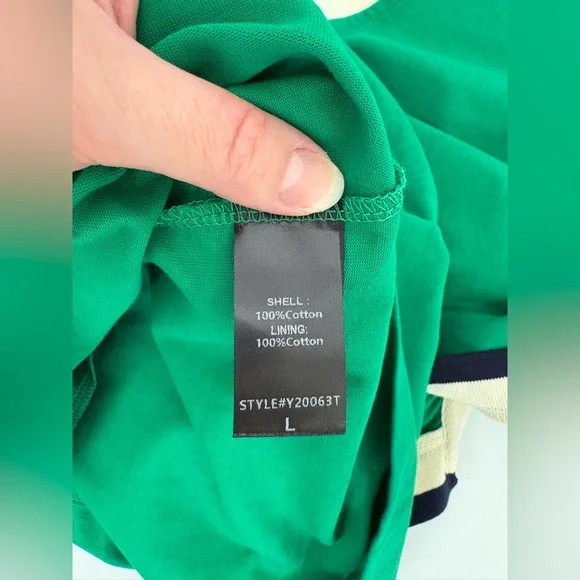 NWT Tuckernuck Green Hutton Polo Tennis Resort Dress - Picture 9 of 10